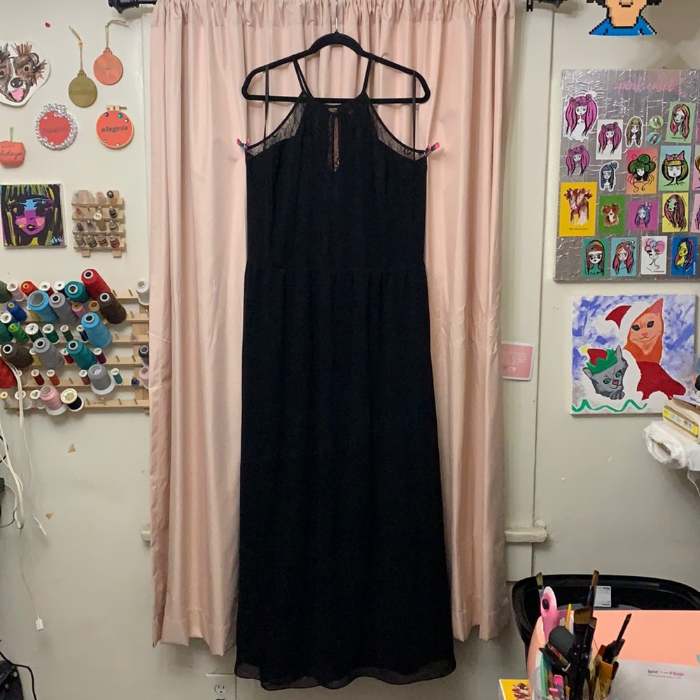 The Perfect Black Maxi